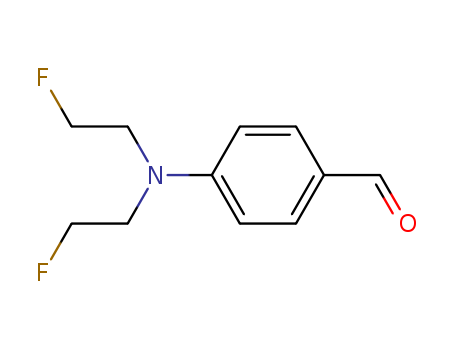 Benzaldehyde,4-[bis(2-fluoroethyl)amino]- cas  1208-04-4