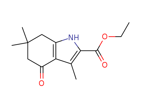 1H-Indole-2-carboxylicacid, 4,5,6,7-tetrahydro-3,6,6-triMethyl-4-oxo-, ethyl ester