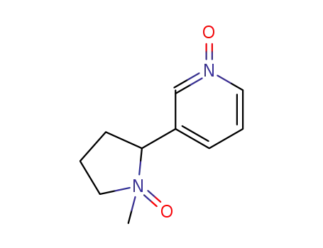 Molecular Structure of 129547-84-8 ((1'R, 2'S)-Nicotine 1,1'-Di-N-Oxide [20% in ethanol])