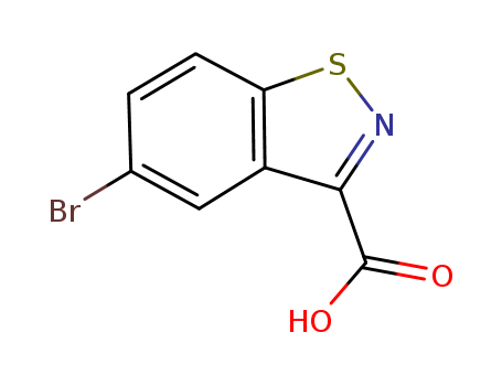 1,2-Benzisothiazole-3-carboxylicacid, 5-bromo-