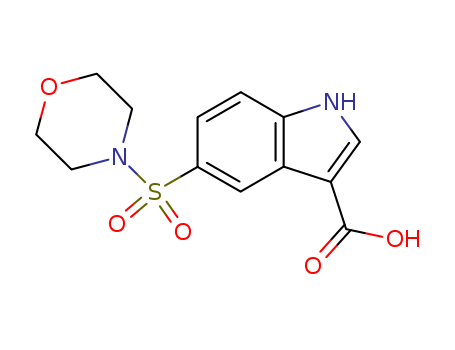 120729-96-6,5-(morpholin-4-ylsulfonyl)-1H-indole-3-carboxylic acid,