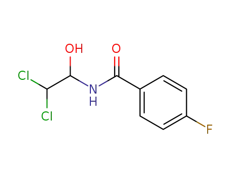 N-(2,2-dichloro-1-hydroxyethyl)-4-fluorobenzamide