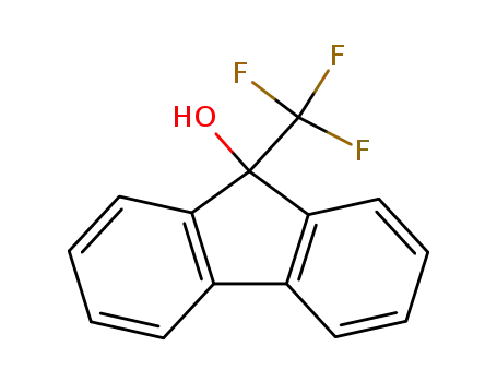 Molecular Structure of 120747-41-3 (9-TRIFLUOROMETHYL-9H-FLUOREN-9-OL)