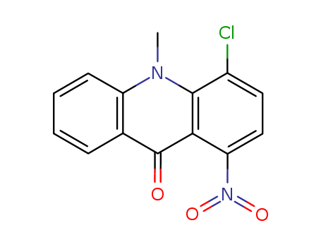 121083-75-8,4-chloro-10-methyl-1-nitroacridin-9(10H)-one,