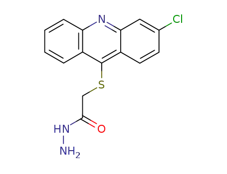 Acetic acid, ((3-chloro-9-acridinyl)thio)-, hydrazide