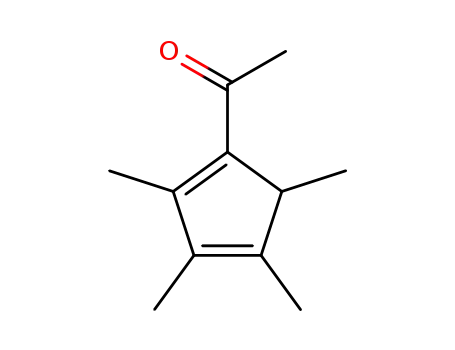 Ethanone, 1-(2,3,4,5-tetramethyl-1,3-cyclopentadien-1-yl)- (9CI)