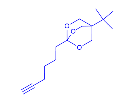 2,6,7-Trioxabicyclo[2.2.2]octane,4-(1,1-dimethylethyl)-1-(5-hexyn-1-yl)-