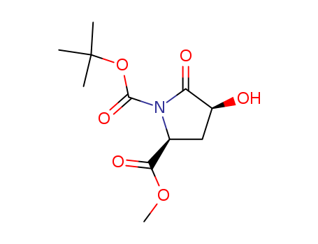 Boc-4-hydroxy-5-oxo-L-proline methyl ester cas no. 367966-41-4 98%