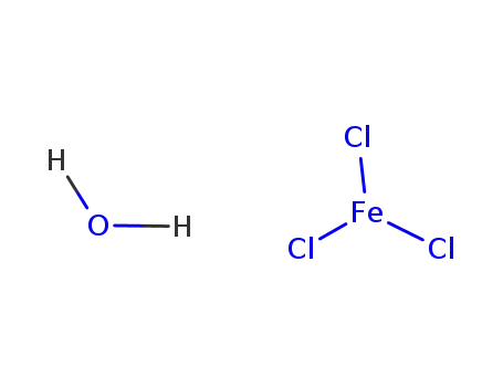 Molecular Structure of 64333-00-2 (Iron chloride (FeCl3), hydrate (2:7))