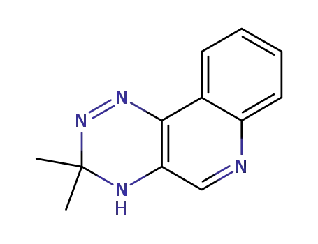 Molecular Structure of 121845-94-1 (3,3-dimethyl-2,3-dihydro[1,2,4]triazino[5,6-c]quinoline)