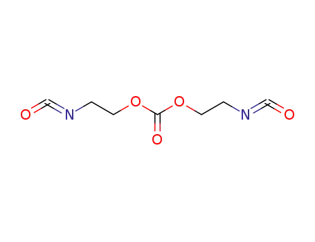 Molecular Structure of 13025-29-1 (Bis(2-isocyanatoethyl) carbonate)