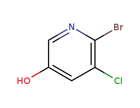 Molecular Structure of 130284-56-9 (2-Bromo-3-chloro-5-hydroxypyridine)