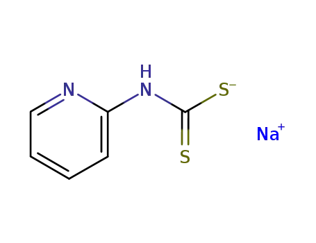 Molecular Structure of 89712-83-4 (Carbamodithioic acid, 2-pyridinyl-, monosodium salt)