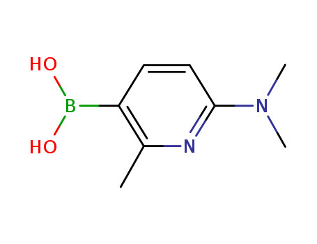 (6-(diMethylaMino)-2-Methylpyridin-3-yl)boronic acid