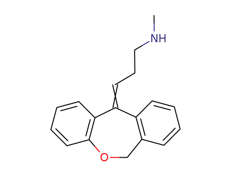 Molecular Structure of 1225-56-5 (DESMETHYLDOXEPIN)