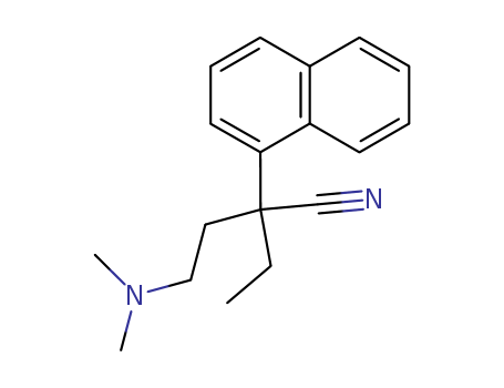 α-[2-(Dimethylamino)ethyl]-α-ethyl-1-naphthaleneacetonitrile