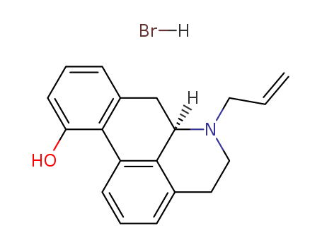 4H-Dibenzo[de,g]quinolin-11-ol,5,6,6a,7-tetrahydro-6-(2-propen-1-yl)-, hydrobromide (1:1), (6aR)-