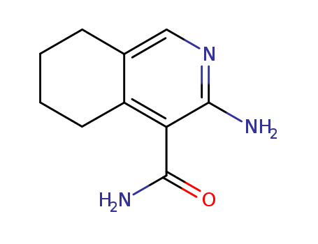 4-ISOQUINOLINECARBOXAMIDE,5,6,7,8-TETRAHYDRO-3-AMINO-CAS