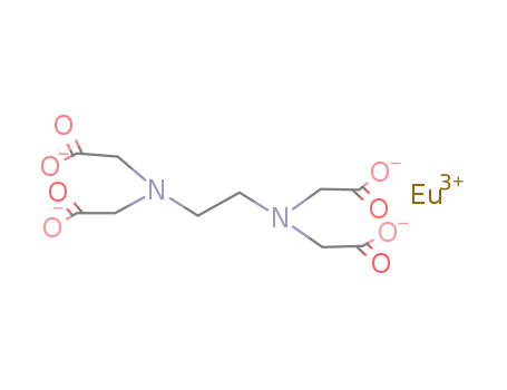 Molecular Structure of 15158-64-2 (Europate(1-),[[N,N'-1,2-ethanediylbis[N-[(carboxy-kO)methyl]glycinato-kN,kO]](4-)]-, (OC-6-21)-)