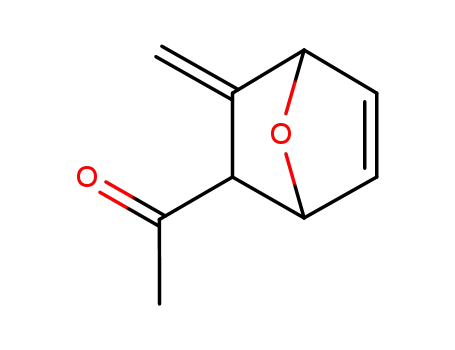 Molecular Structure of 122711-89-1 (Ethanone, 1-(3-methylene-7-oxabicyclo[2.2.1]hept-5-en-2-yl)-, exo- (9CI))