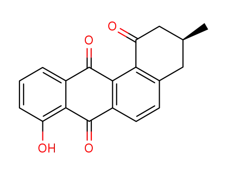 Molecular Structure of 28882-53-3 (OCHROMYCINONE)