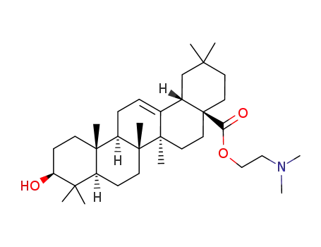 Molecular Structure of 122746-62-7 (2-Dimethylaminoethyl oleanolate)
