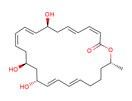 (3Z,5E,8R,9E,11Z,14S,16S,17E,19E,24R)-8,14,16-trihydroxy-24-methyl-1-oxacyclotetracosa-3,5,9,11,17,19-hexaen-2-one