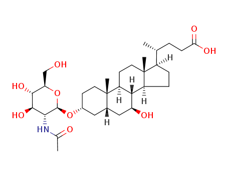 122908-04-7,ursodeoxycholic acid N-acetylglucosaminide,Ursodeoxycholicacid N-acetylglucosaminide