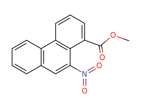1-Phenanthrenecarboxylicacid, 10-nitro-, methyl ester cas  1228-87-1