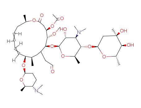 Molecular Structure of 24916-51-6 (Acetylspiramycin)