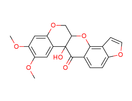 [1]Benzopyrano[3,4-b]furo[2,3-h][1]benzopyran-6(6aH)-one,12,12a-dihydro-6a-hydroxy-8,9-dimethoxy-, (6aS,12aS)-