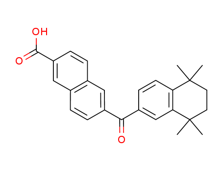 110952-26-6,6-[(1,2,3,4-Tetrahydro-1,1,4,4-tetramethylnaphthalene)-6-ylcarbonyl]-2-naphthalenecarboxylic acid,CD 564