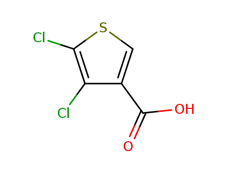 Molecular Structure of 123418-70-2 (3-Thiophenecarboxylic acid, 4,5-dichloro-)