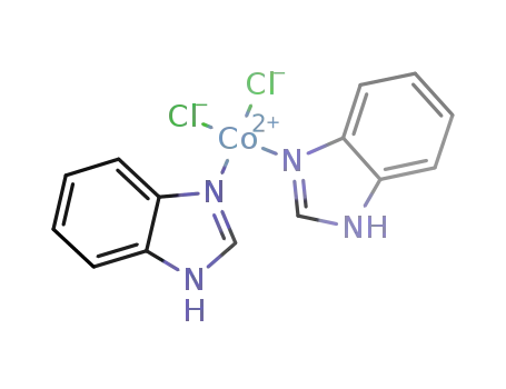 Molecular Structure of 12348-69-5 (1H-benzimidazole - dichlorocobalt (2:1))