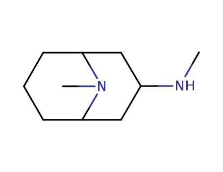 9-Azabicyclo[3.3.1]nonan-3-amine,N,9-dimethyl-, endo- (9CI)