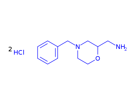 (4-Benzylmorpholin-2-yl)methanaminedi hydrochloride