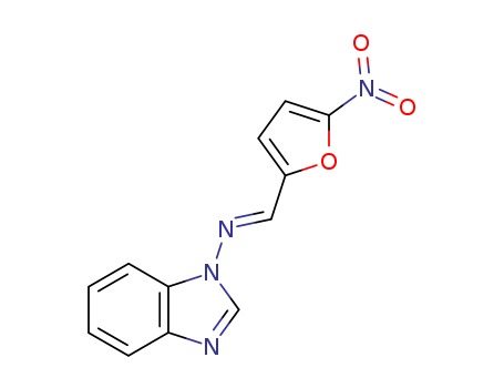 1H-Benzimidazol-1-amine,N-[(5-nitro-2-furanyl)methylene]-