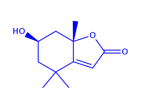 2(4H)-Benzofuranone,5,6,7,7a-tetrahydro-6-hydroxy-4,4,7a-trimethyl-, (6S,7aR)-
