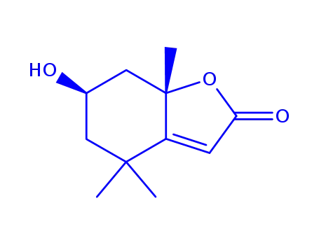 Molecular Structure of 5989-02-6 (loliolide)