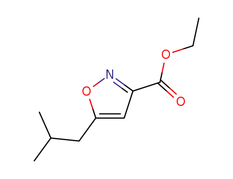 Ethyl 5-(2-methylpropyl)-1,2-oxazole-3-carboxylate