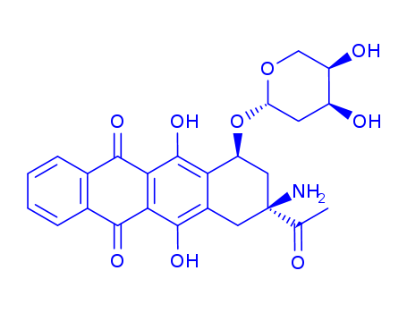 5,12-Naphthacenedione,9-acetyl-9-amino-7-[(2-deoxy-b-D-erythro-pentopyranosyl)oxy]-7,8,9,10-tetrahydro-6,11-dihydroxy-,(7S,9S)-