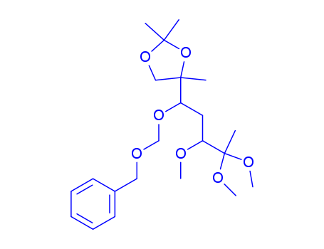 1,4-DIDEOXY-6-C-METHYL-3-O-METHYL-6,7-O-(ISOPROPYLIDENE)-5-O-[(PHENYLMETHOXY)METHYL]-RIBO-2-HEPTULOSE DIMETHYL ACETAL