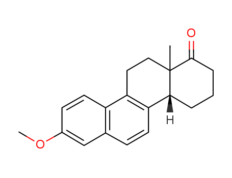1232-91-3,8-methoxy-12a-methyl-3,4,4a,11,12,12a-hexahydrochrysen-2(1H)-one,D-Homo-14b-estra-1,3,5(10),6,8-pentaen-17a-one,3-methoxy- (6CI,7CI,8CI); D-Homoestra-1,3,5,7,9-pentaen-17a-one, 3-methoxy-,(14b)-