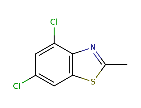 Benzothiazole,4,6-dichloro-2-methyl-