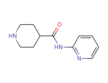 Molecular Structure of 110105-31-2 (PIPERIDINE-4-CARBOXYLIC ACID PYRIDIN-2-YLAMIDE)
