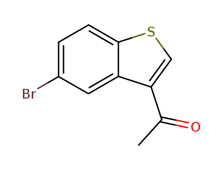 Molecular Structure of 1423-63-8 (1-(5-BROMO-1-BENZOTHIEN-3-YL)ETHANONE)