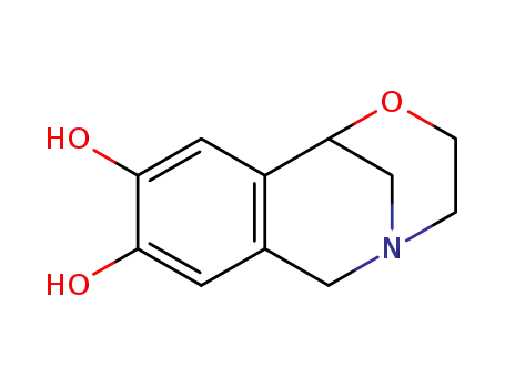 Molecular Structure of 111328-22-4 (1,5-Methano-5H-2,5-benzoxazocine-8,9-diol,1,3,4,6-tetrahydro-(6CI,9CI))