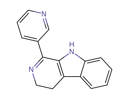 Molecular Structure of 110187-44-5 (1-pyridin-3-yl-4,9-dihydro-3H-beta-carboline)