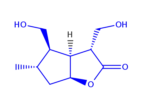 Molecular Structure of 110414-77-2 (Gelsemiol)