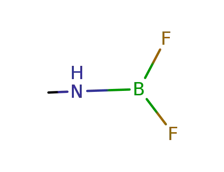 Molecular Structure of 99646-58-9 (Boranamine,1,1-difluoro-N-methyl- (9CI))